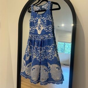 Blue Lacy dress